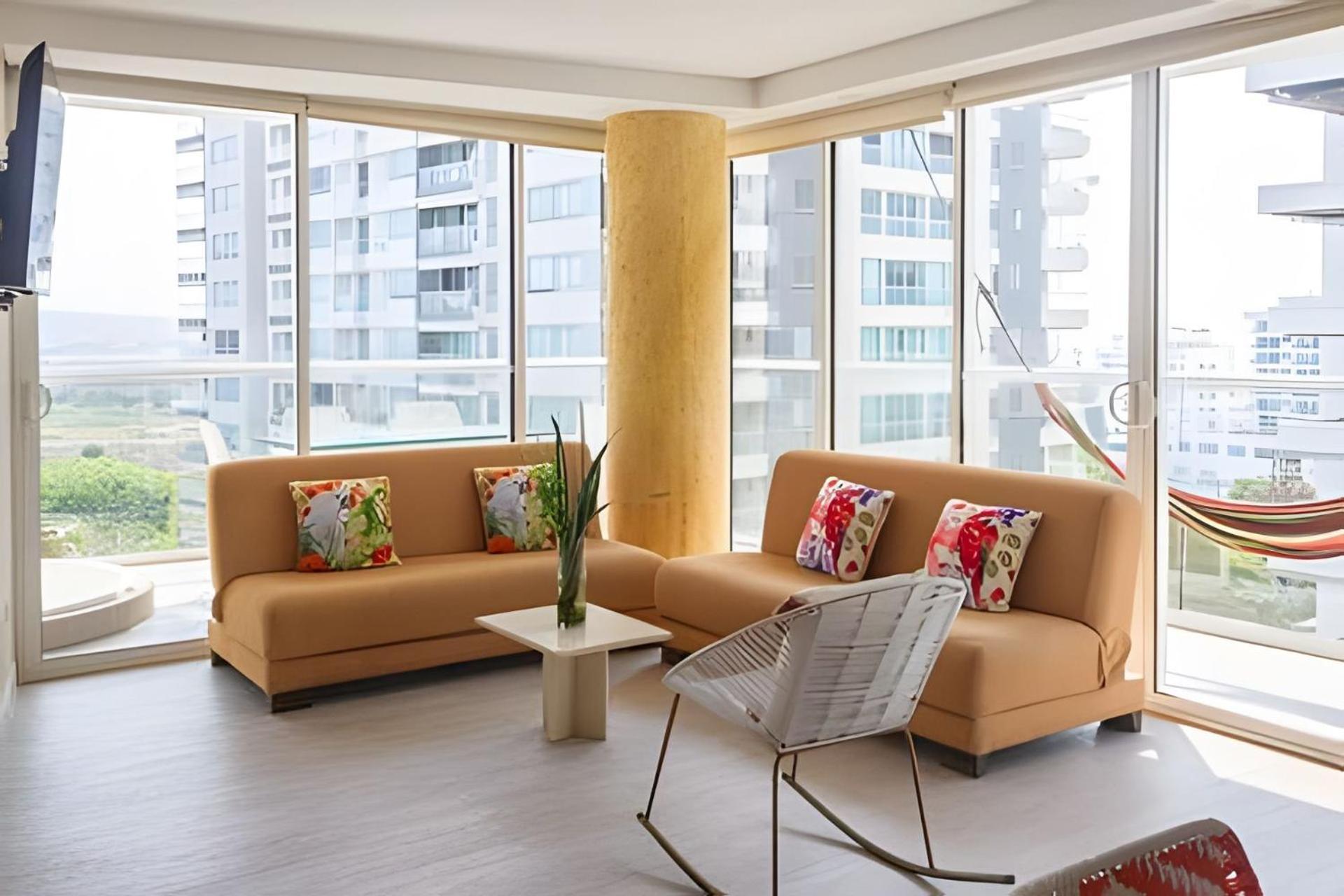 2 Jacuzzi Y Vista Mar. Frente A Playa * Cartagena